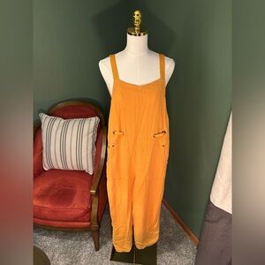 BDG Vibrant Mustard yellow Jumpsuit